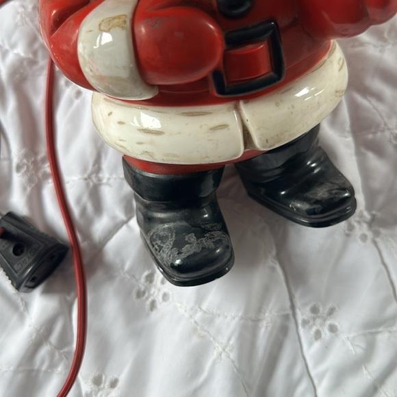Vintage 1940's Royal Electric Christmas Santa Claus Holding C-7 Bubble Light. - Picture 10 of 16
